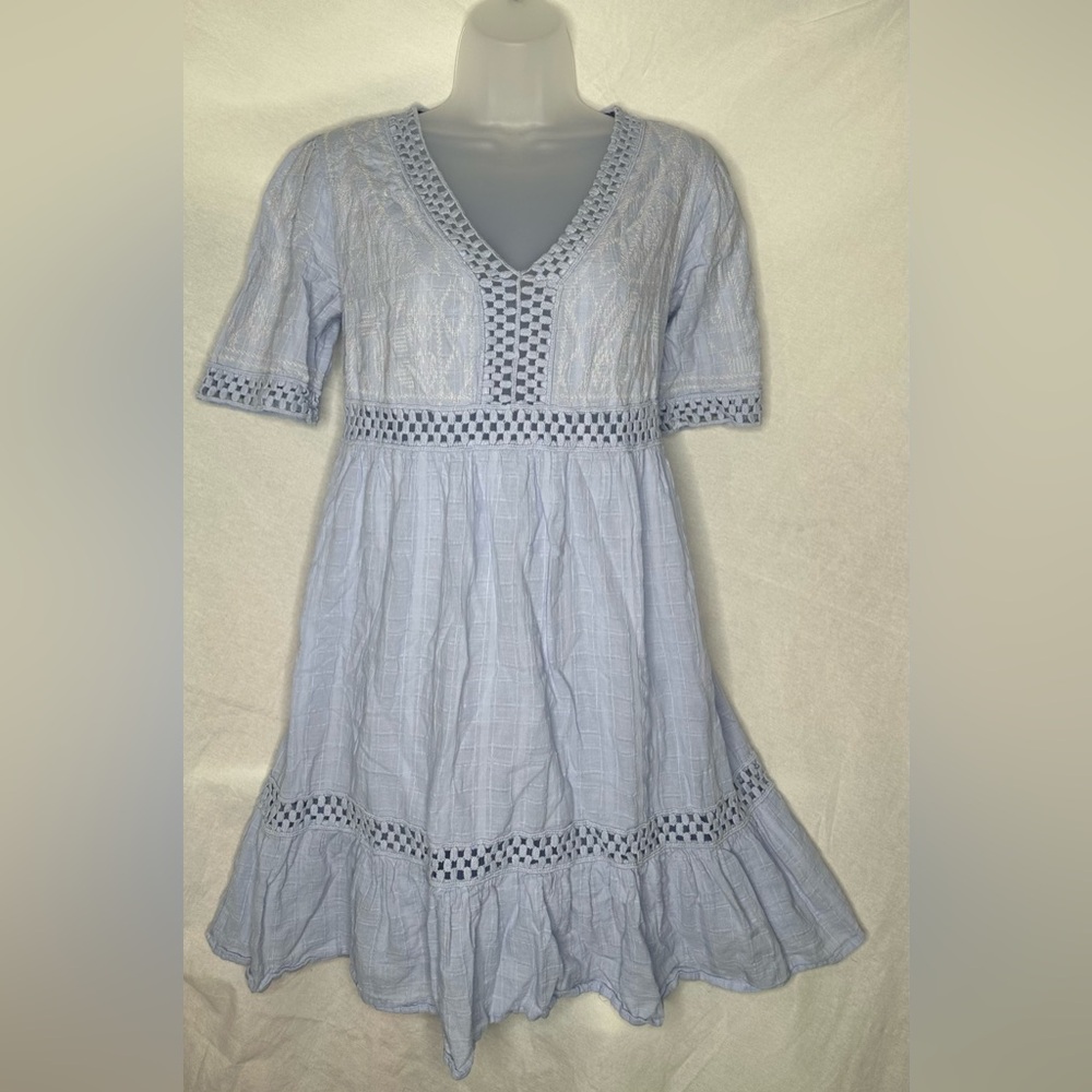 Knox Rose Light Blue Mini Dress